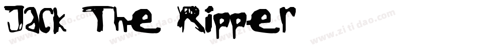 Jack The Ripper字体转换